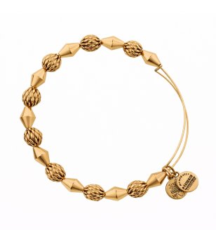 Дамска златиста метална гривна с висулки SUGAR SPICE Alex And Ani снимка
