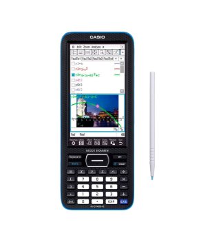 Черен графичен калкулатор Casio със стилус снимка