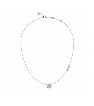 Дамско колие в сребрист цвят Guess Tiny Dancer снимка