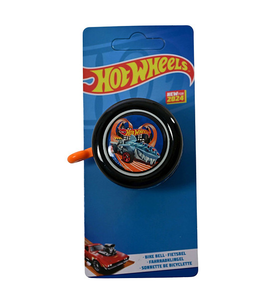 Детски звънец за колело с щампа Hot Wheels снимка