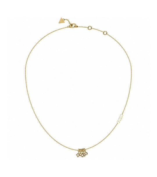 Дамско златисто колие с декоративни висулки TINY DANCER Guess снимка