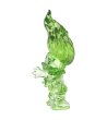 Зелена кристална фигурка трол GOOD LUCK TROLLS Swarovski-1 снимка
