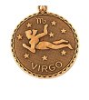 Златиста гривна с висулка зодия Дева Alex And Ani VIRGO-1 снимка