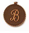 Дамска гривна в златист цвят с буква B Alex And Ani-1 снимка