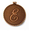 Дамска златиста гривна с буква E Alex And Ani-1 снимка