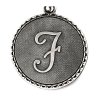 Сива метална гривна с буква F Alex And Ani-1 снимка