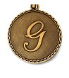 Дамска златиста метална гривна с буква G Alex And Ani-1 снимка