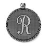 Сребриста метална гривна с буква R Alex And Ani-1 снимка