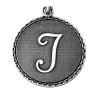 Сребриста метална гривна с буква J Alex And Ani-1 снимка