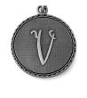 Сребриста гривна с висулка с буква V Alex and Ani-1 снимка