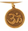 Златиста гривна с талисман OM Alex And Ani-1 снимка