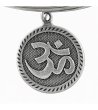 Сива метална гривна с талисман OM Alex and Ani-1 снимка