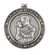 Дамска сребриста гривна обръч с медальон Saint Anthony Alex And Ani-1 снимка