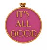 Дамска гривна в розово злато с розов медальон IT'S ALL GOOD Alex And Ani-1 снимка