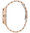 Мъжки розово-златист аналогов часовник с римски цифри Guess-1 снимка