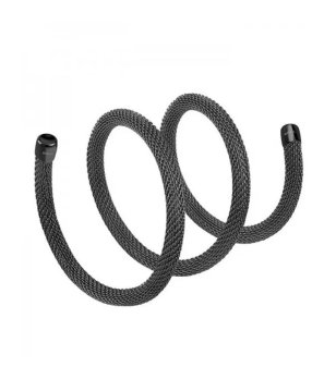 Черна дамска гривна тип спирала Breil Snake снимка
