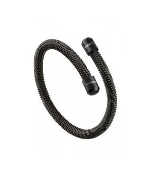 Мъжка черна гривна от неръждаема стомана Breil Snake снимка