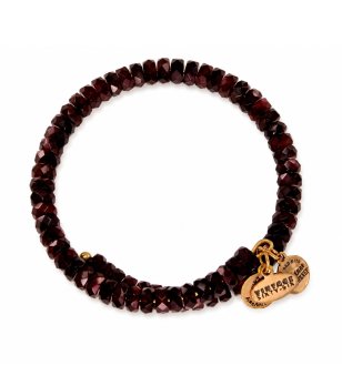 Дамска червена гривна със смолни мъниста STARLET WR BRACELET RED AC Alex And Ani снимка