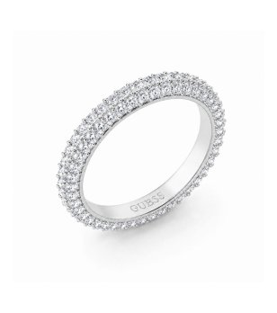 Сребрист дамски пръстен с кристали RING INFINITY Guess снимка