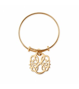 Дамска златиста гривна с талисман Path Of Life Alex And Ani снимка