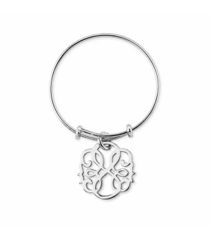 Дамска сребриста гривна с висулка PATH OF LIFE Alex And Ani снимка