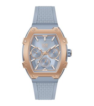 Дамски светлосин часовник с алуминиева каса ICE boliday Glacier Blue Alu Small MT снимка