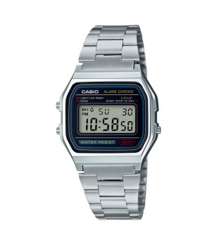 Сребрист дигитален часовник Casio снимка