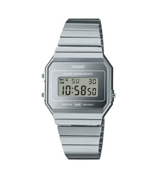Сребрист дигитален unisex часовник Casio снимка