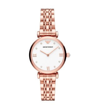 Дамски часовник в розово злато с метална верижка EMPORIO ARMANI снимка