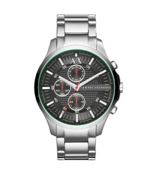 Мъжки сребрист часовник с хронограф Armani Exchange снимка