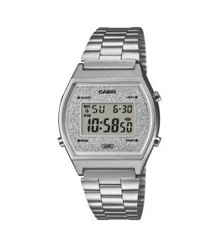 Сребрист дигитален унисекс часовник Casio снимка