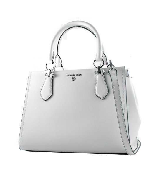 Дамска бяла чанта MARILYN Michael Kors снимка