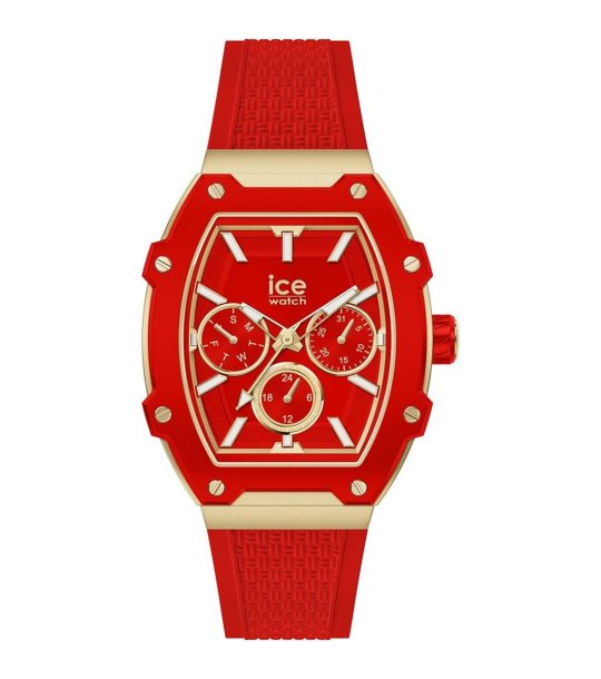 Червен дамски часовник с алуминиева каса ICE boliday Passion Red Alu Small MT снимка