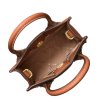 Кафява дамска чанта тип tote MERCER Michael Kors-2 снимка