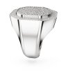 Сребрист пръстен с цирконий Dextera Swarovski размер 50-1 снимка