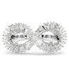 Дамски сребрист пръстен с кристали Swarovski Hyperbola-1 снимка