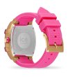 Дамски розов часовник с правоъгълна каса ICE boliday Wild Pink Alu Small MT-2 снимка
