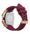 Дамски бордо часовник с правоъгълен корпус Ice-Watch-2 снимка