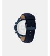 Мъжки тъмносин часовник с кожена каишка Tommy Hilfiger-2 снимка