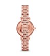 Дамски часовник в розово злато с метална верижка EMPORIO ARMANI-1 снимка