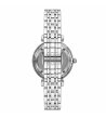Дамски сребрист часовник с метална верижка Emporio Armani-1 снимка
