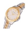 Дамски двуцветен часовник в сребристо и златисто Pierre Cardin-1 снимка