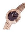 Дамски розово-златист часовник с тъмнолилав циферблат Pierre Cardin-1 снимка