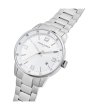Сребрист мъжки часовник с метална верижка Pierre Cardin-1 снимка
