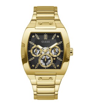 Мъжки златист часовник с черен циферблат PHOENIX Guess снимка