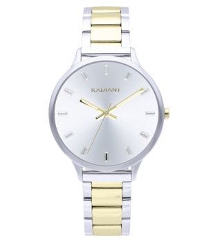 Дамски двуцветен часовник със сребрист циферблат Radiant Mykonos 38mm снимка