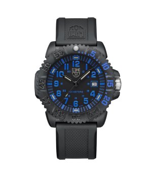 Мъжки черен часовник с карбонова каса Luminox Sea Lion снимка