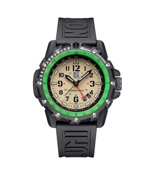 Мъжки черен часовник с бежов циферблат Luminox Commando Raider снимка