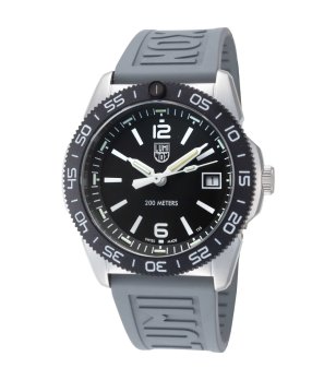 Мъжки сив часовник с каучукова верижка Luminox PACIFIC DIVER 3120 снимка