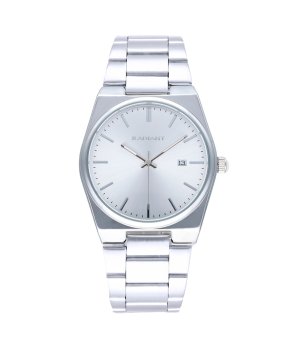 Сребрист унисекс часовник с метална верижка Air Silver Watch Radiant снимка